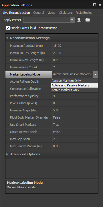 ApplicationSettings MarkerLabellingMode