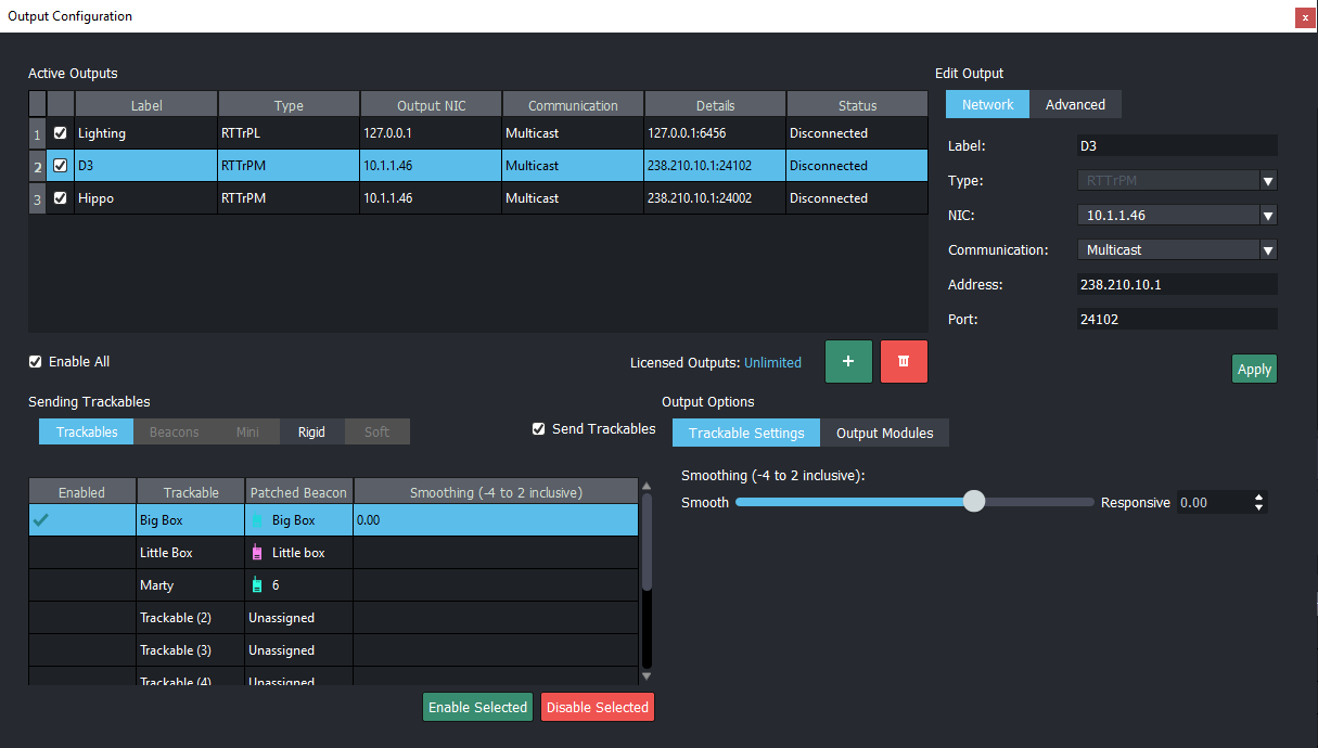 OutputConfiguration236