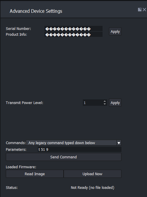 Advanced Device Settings